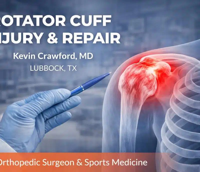 Rotator Cuff Injuries and Repair: A Guide for Patients in Lubbock, TX