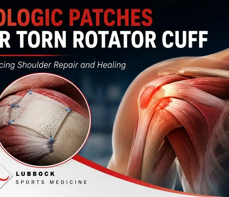 Biologic Patches for Torn Rotator Cuffs: Advancing Shoulder Repair and Healing