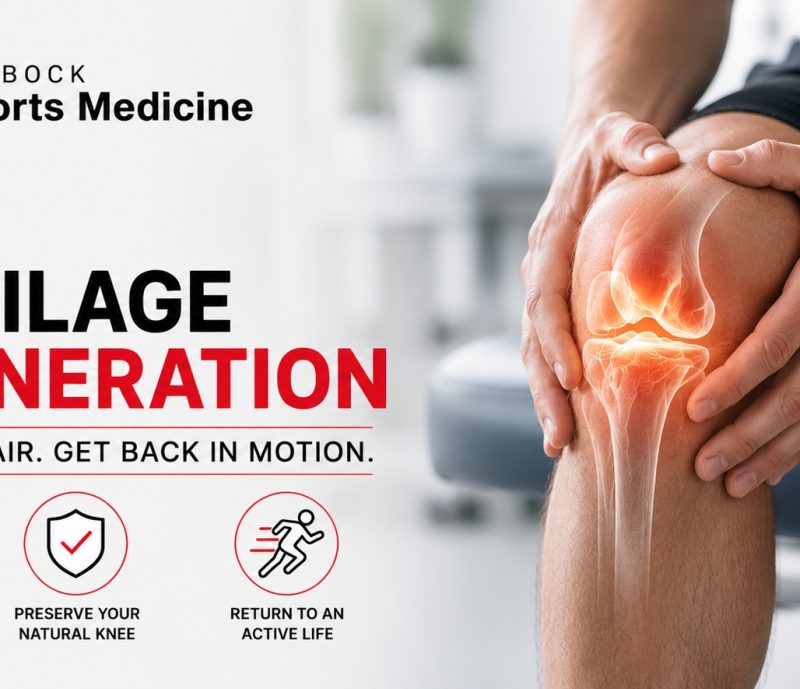 Knee Cartilage Regeneration: Modern Treatment Options for Pain Relief and Joint Preservation